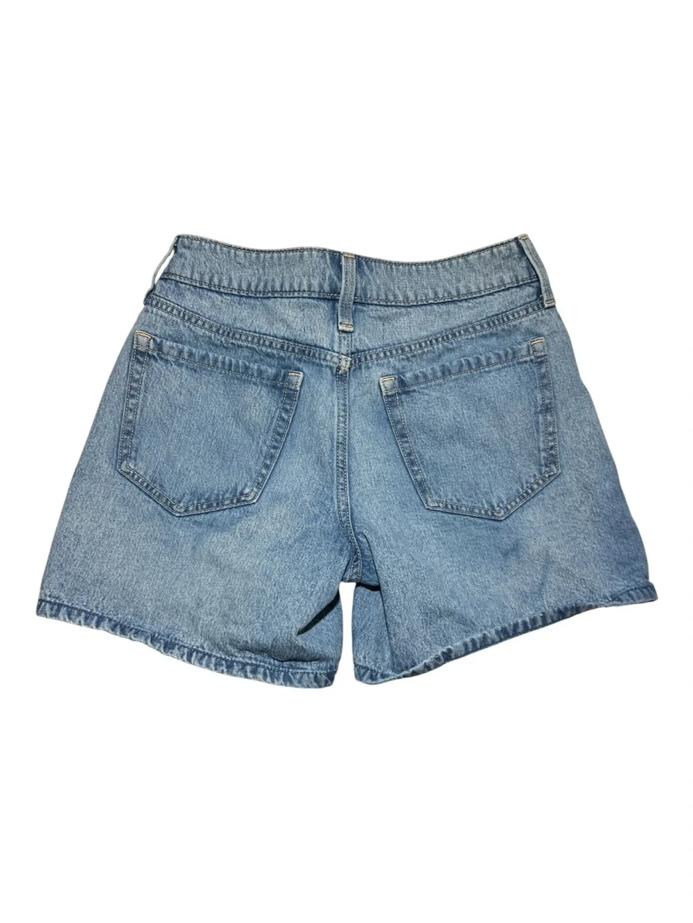 Hollister Jean Shorts Low-Rise Baggy Skater Short Denim Grunge 24W 00